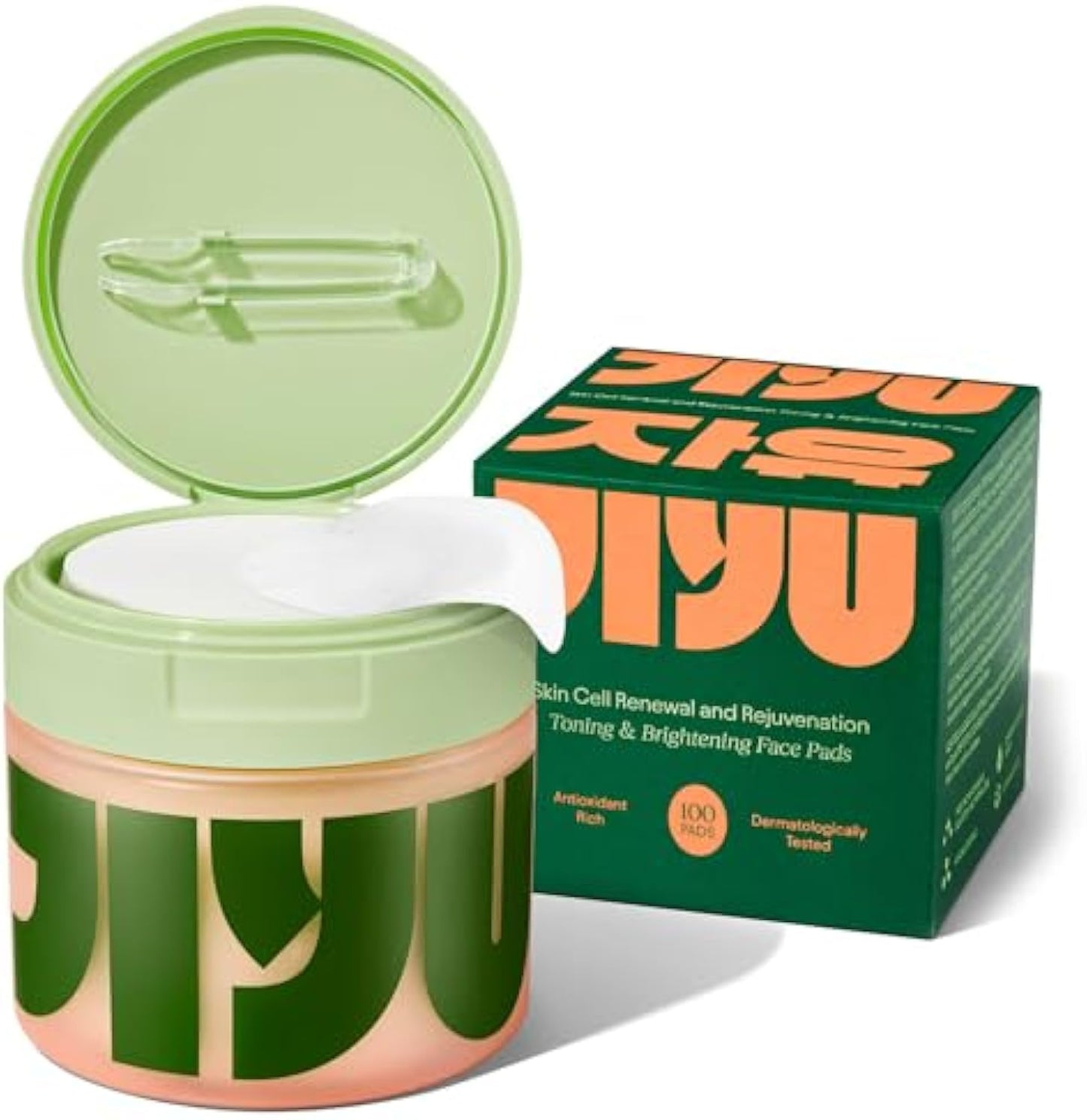 JiYu Toner Pads for Anti-aging – 100 ct